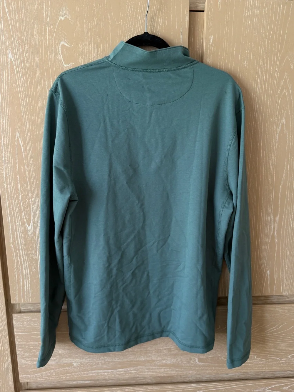 J. Crew Men's Quarter-Zip Sweater in Teal